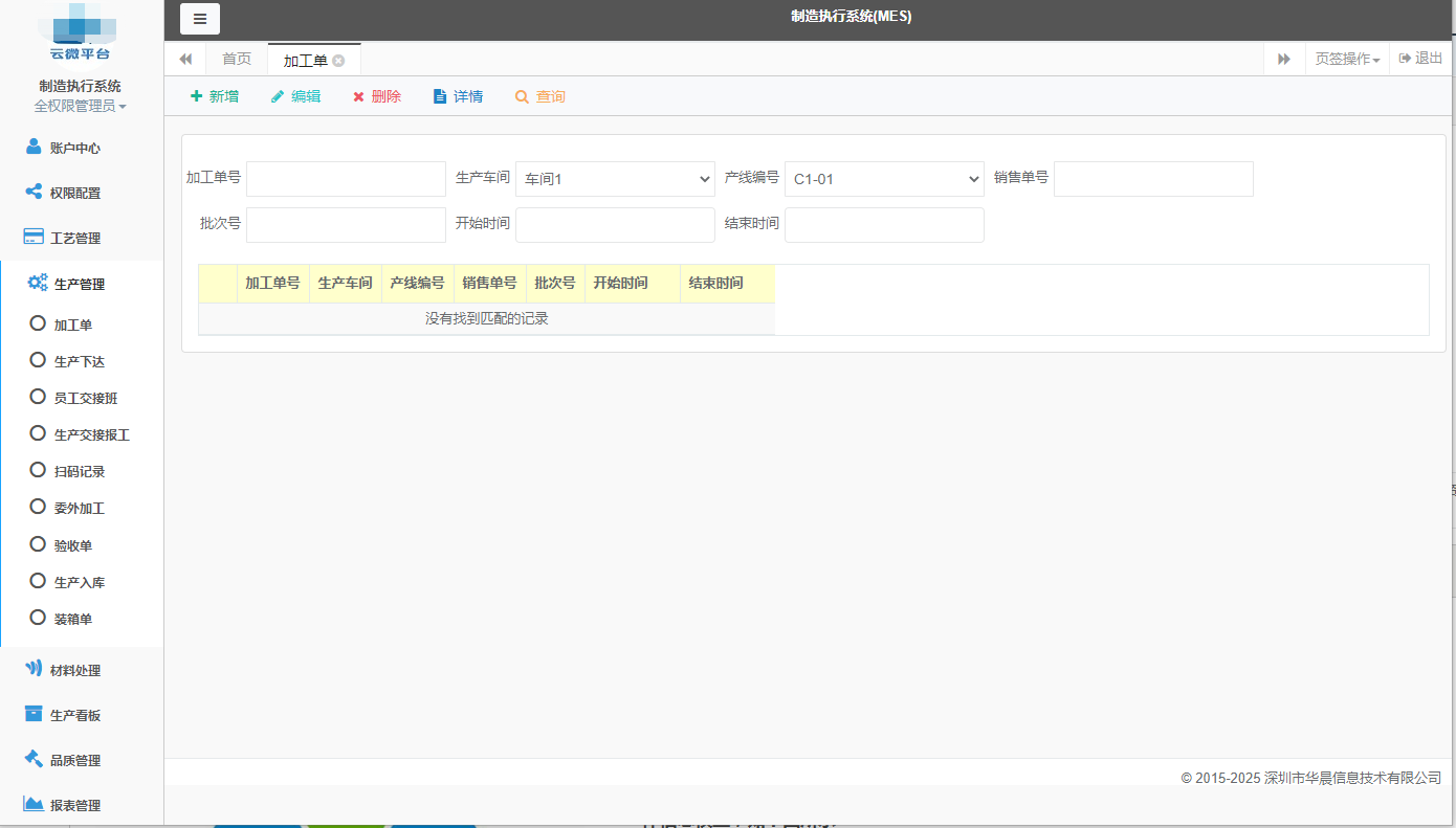 Mes系統介紹